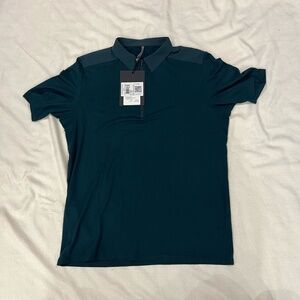 NWT Arc'teryx Veilance Frame SS Polo Shirt Green Men's L